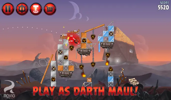 Angry Birds Star Wars II android App screenshot 0